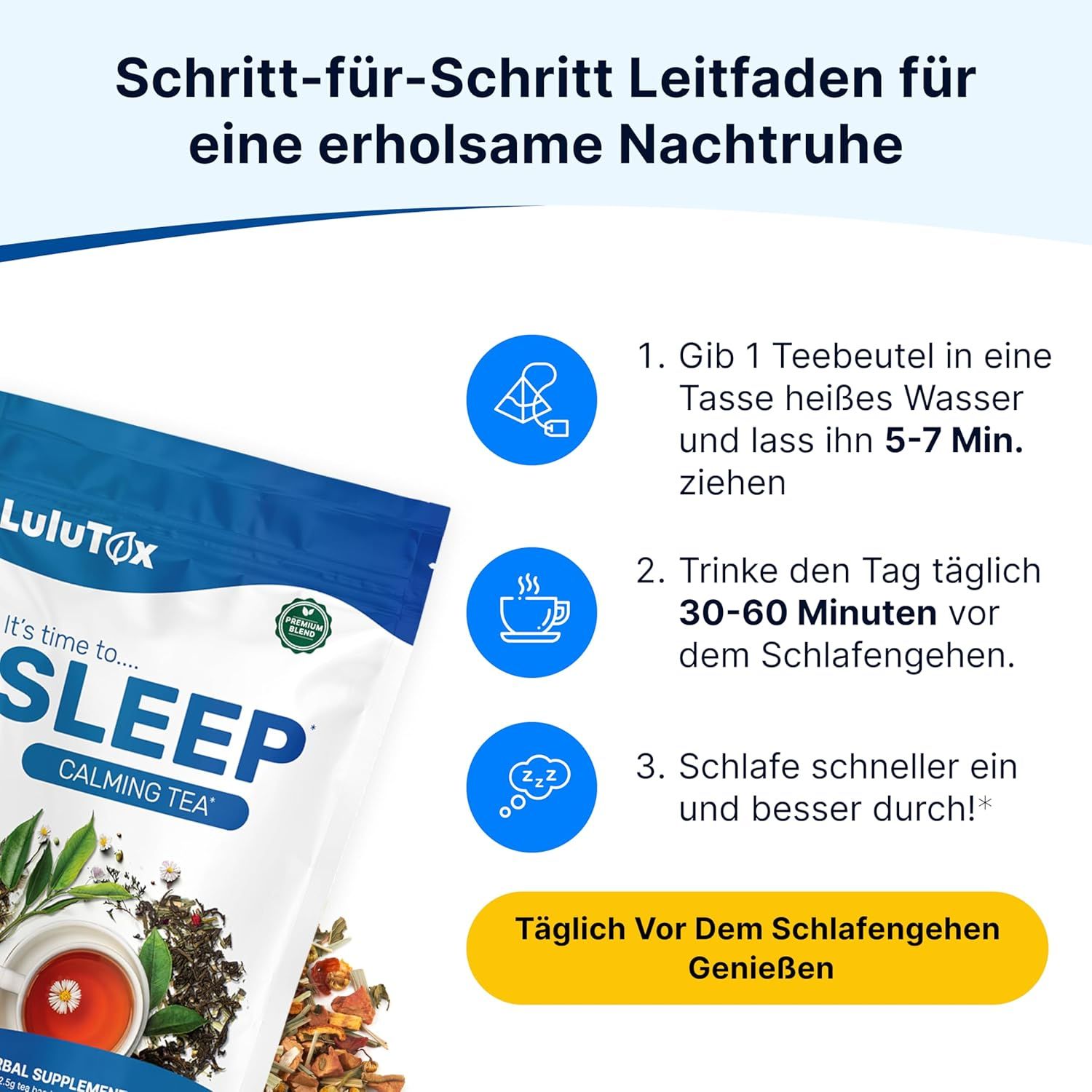 LULUTOX Gute Nacht Tee