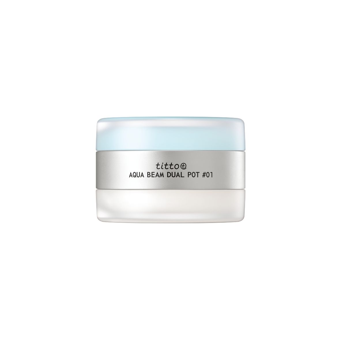 TITTO Aqua Beam Dual Pot #01 Aqua Lip Balm/Shine Beam Plumper