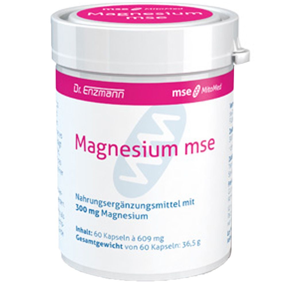 Dr.enzmann Magnésium mse 300 mg