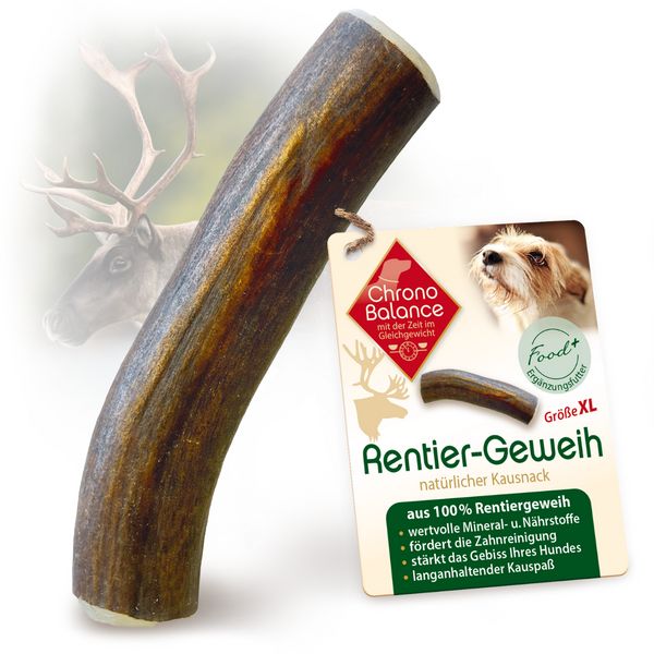 ChronoBalance Rentier Geweih Snack für Hunde