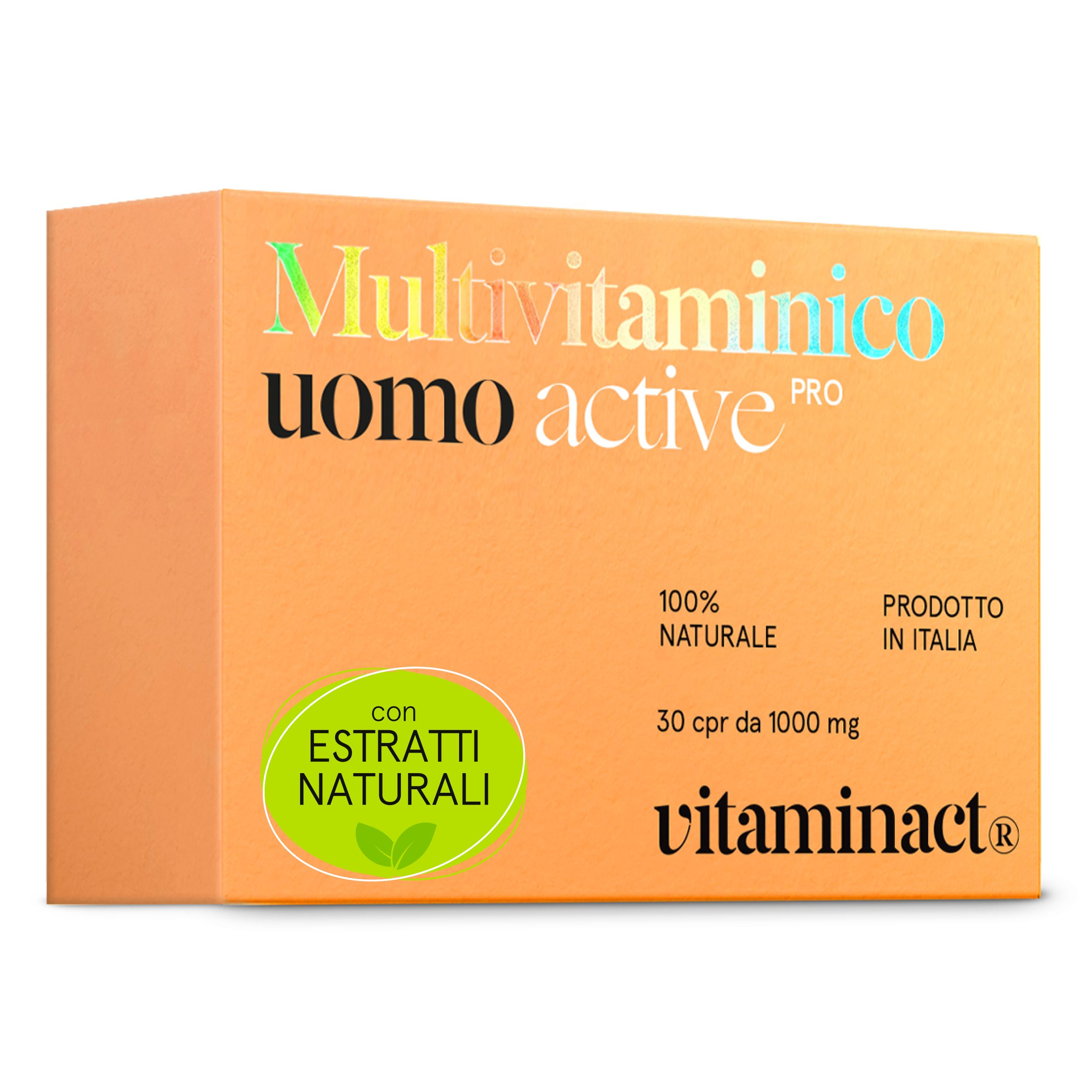 Vitaminact - Multivitaminico Uomo Active Pro