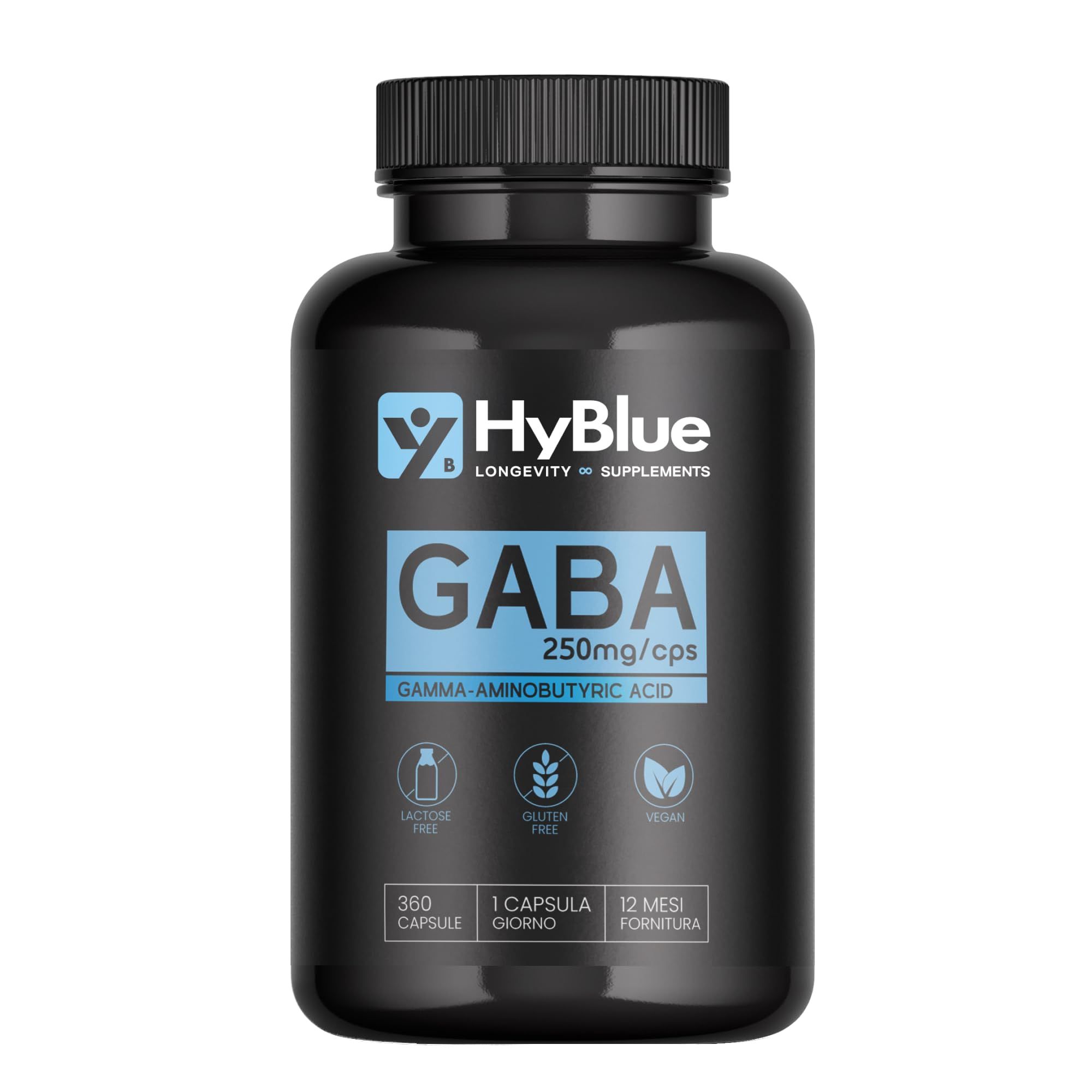 HyBlue GABA Integratore Alimentare 250 mg