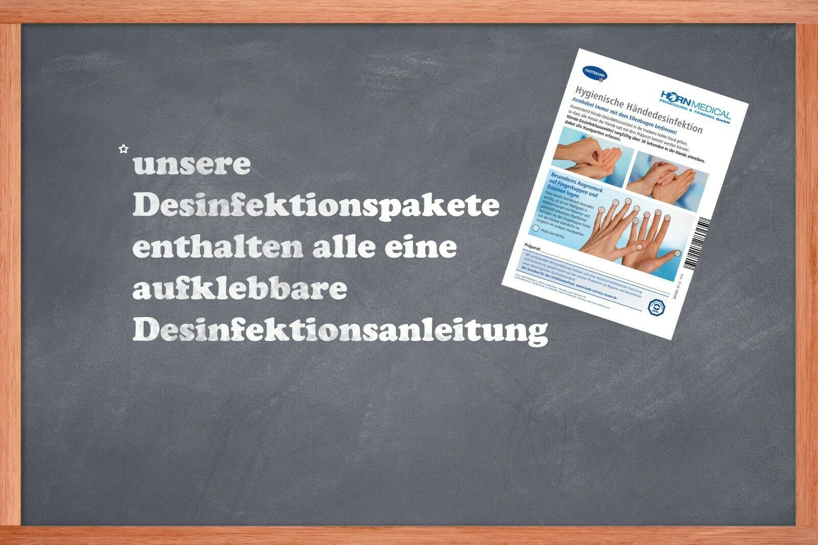 Sterillium Classic Händedesinfektionsmittel Set mit Horn Medical Dosierpumpe
