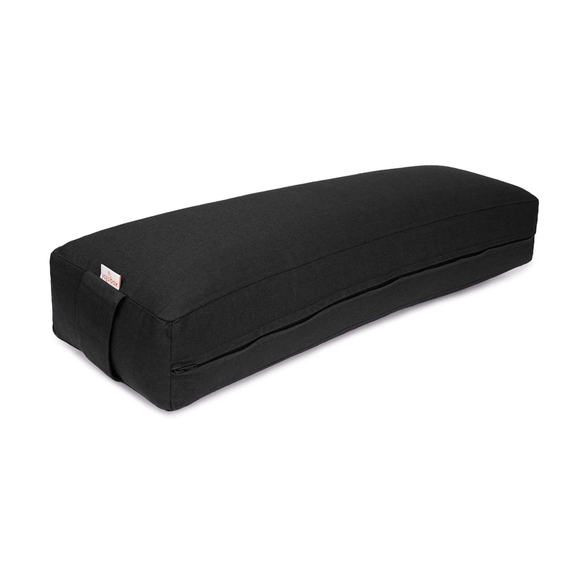 yogabox Pranayama Kissen Basic - schwarz 70 x 20 10,0 cm 1 St