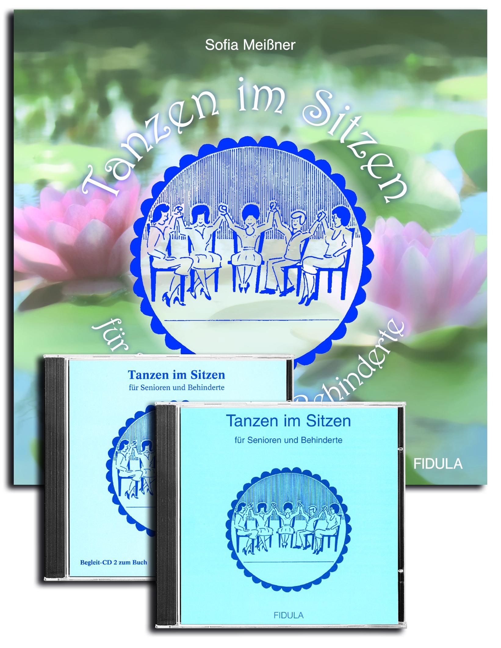 Tanzen im Sitzen für Senioren und Behinderte, 2 Audio-CDs + Begleitbuch Für Senioren und Behinder...