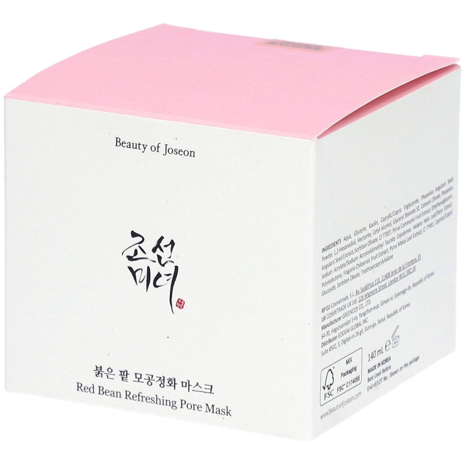 Beauty OF Joseon Red Bean Refreshing Pore Mask