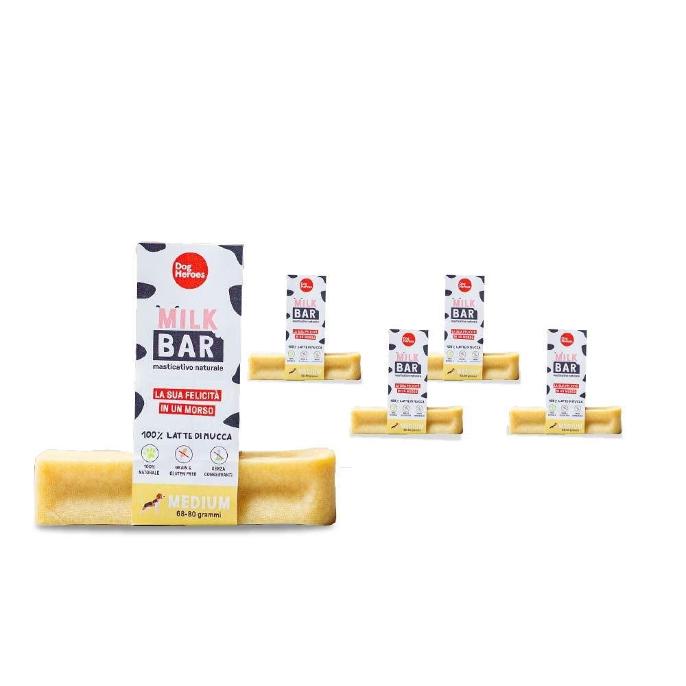 Dog Heroes Milk Bar Medium Multipack 5x