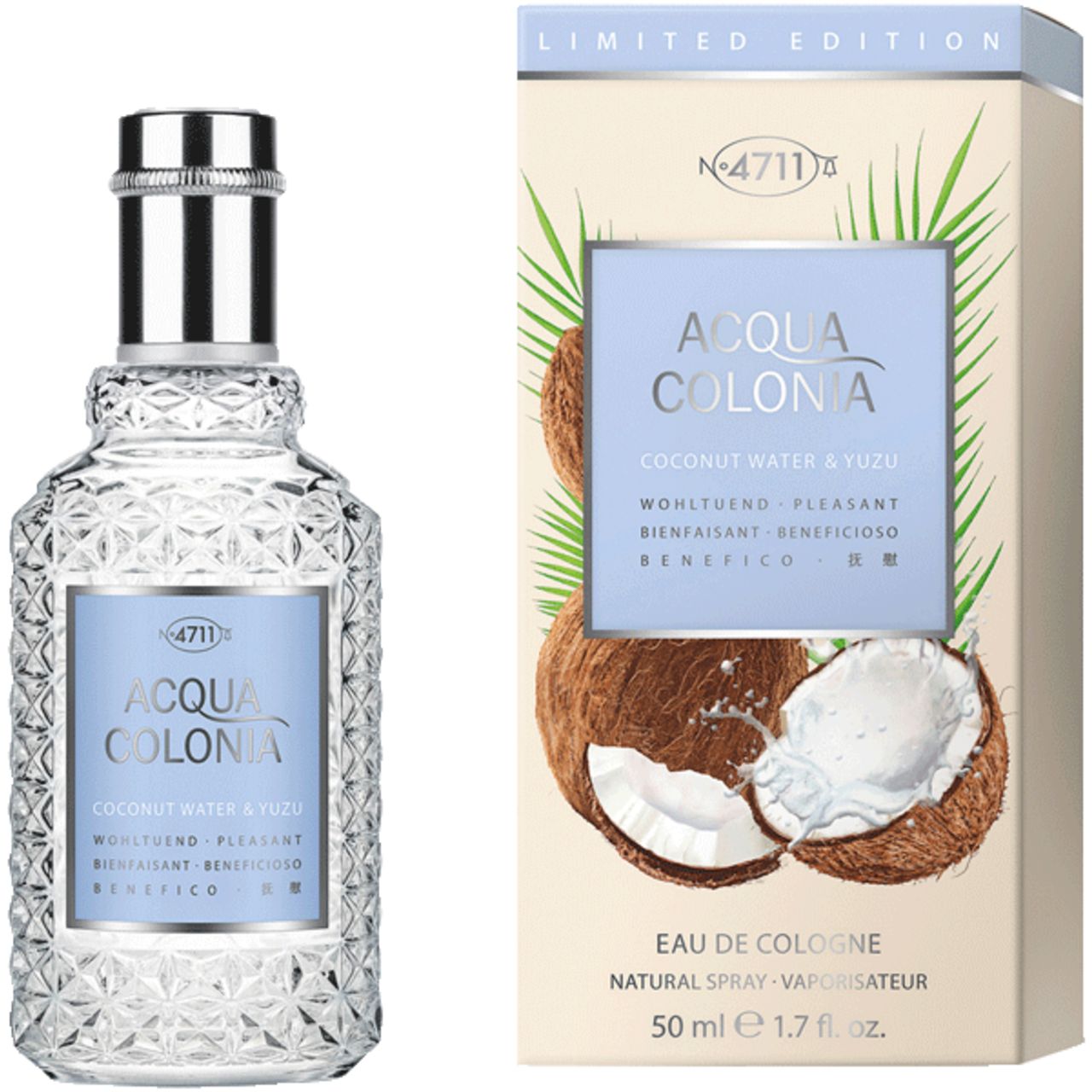 No.4711 Acqua Colonia, Coconut Water & Yuzu E.d.C. Nat. Spray