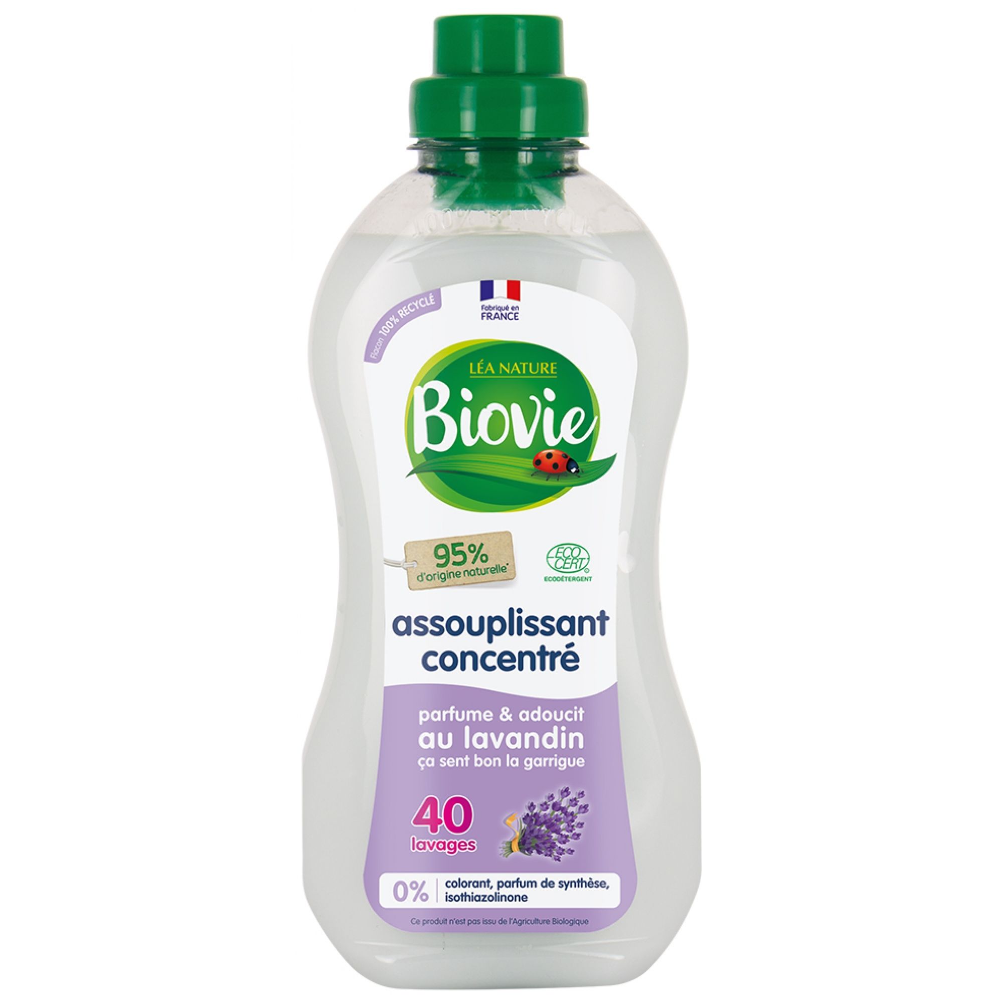 Biovie Konzentrierter Weichspüler mit Lavandin 27x11x6 cm