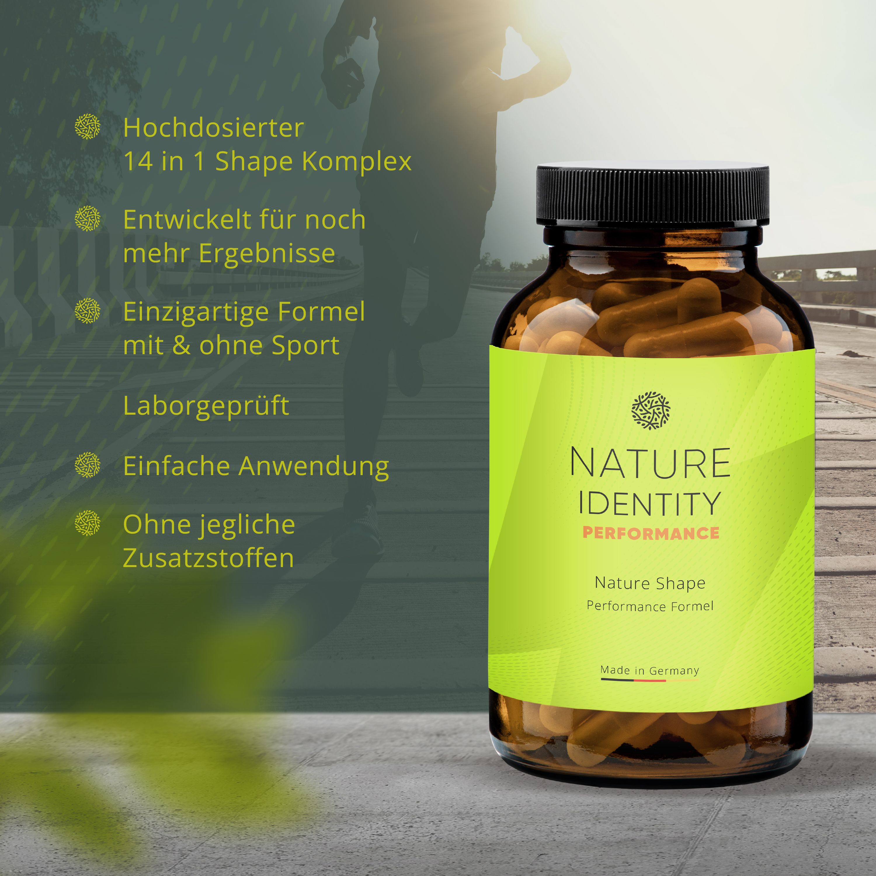 Nature Identity - Nature Shape Stoffwechsel Kapseln - hochdosierter Diät & Figur Komplex