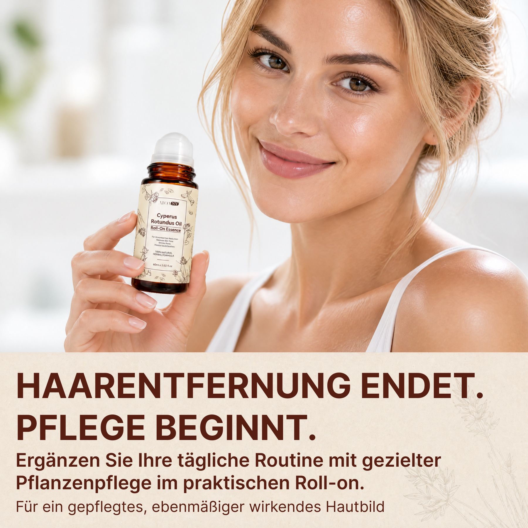 P-beauty Cyperus Rotundus Öl Haarentfernung gegen Haarwachstum Nagarmotha