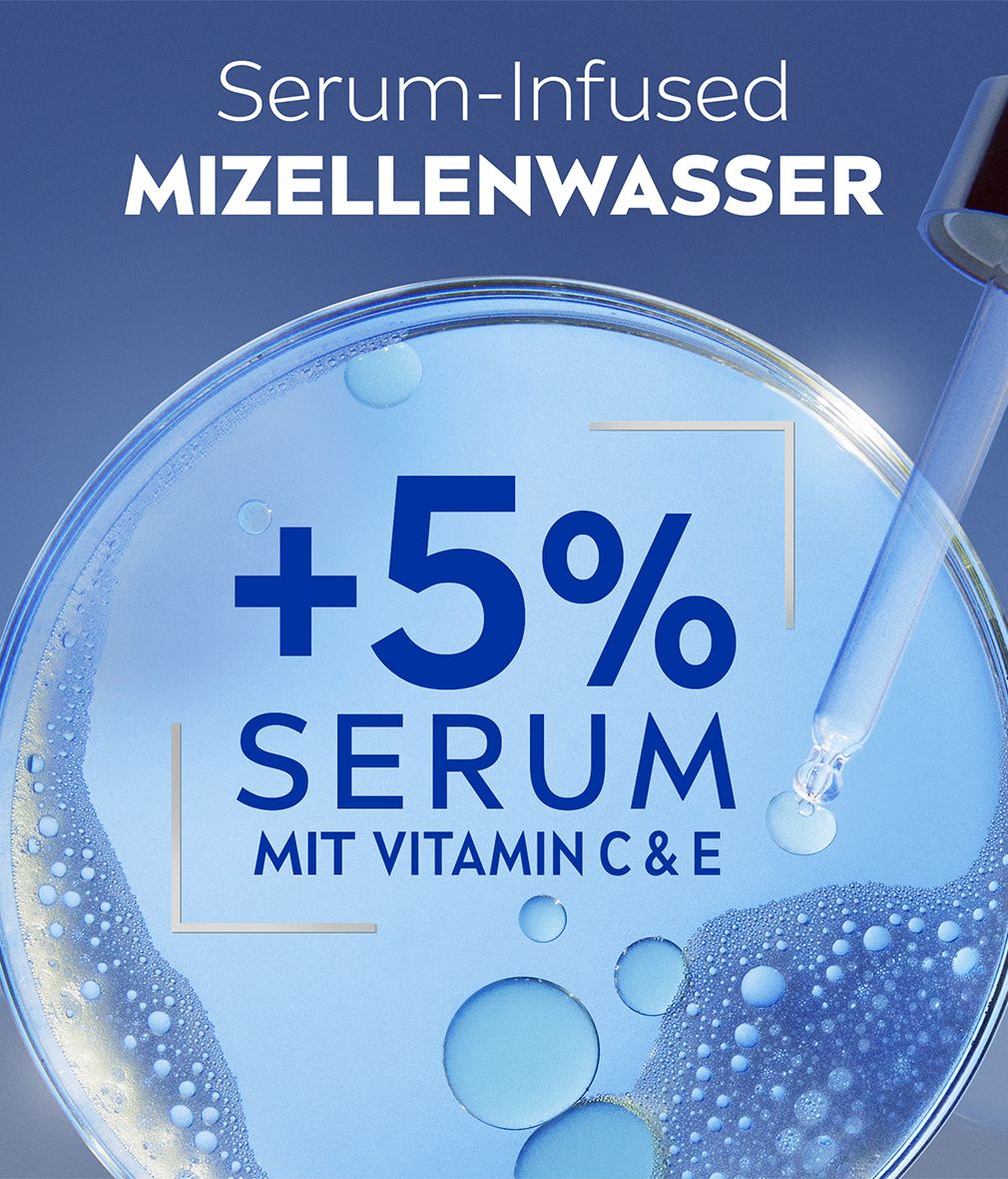 NIVEA Skin Glow & After Sun Serum Routine Set Reinigung & Regeneration