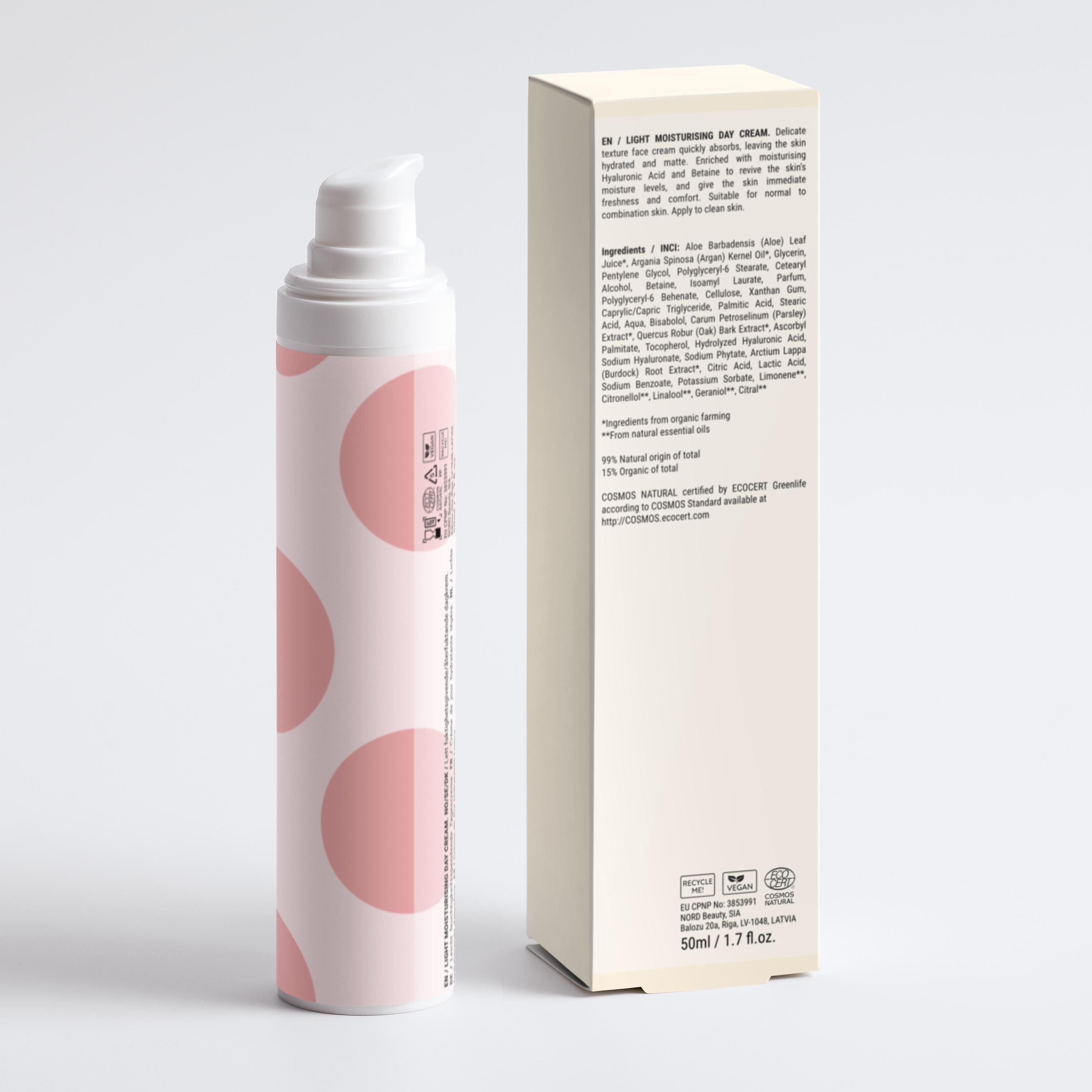 Zero Skin Leichte feuchtigkeitsspendene Tagespflege, hydratisierend und mattierend für Mischhaut