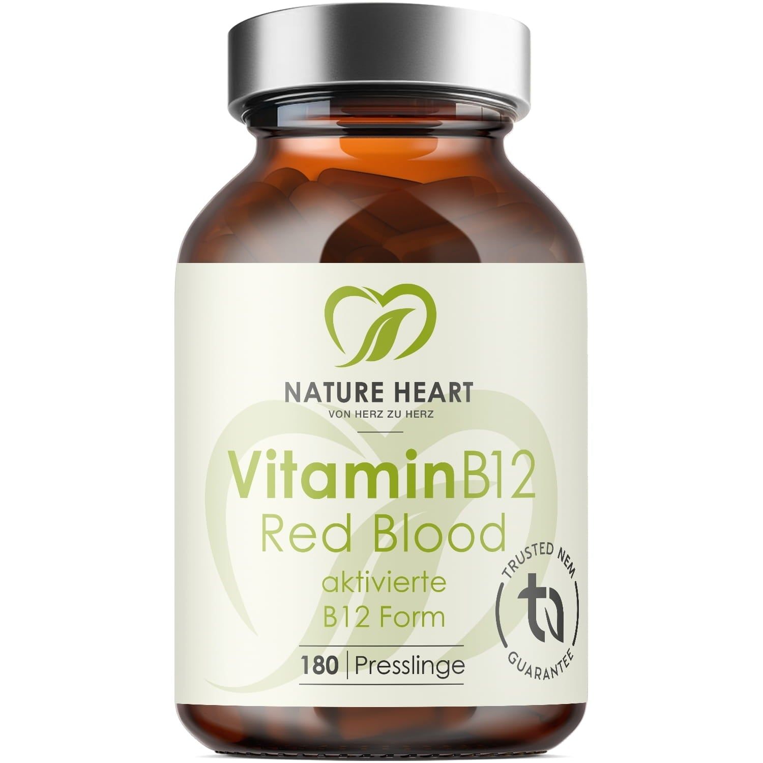 Nature Heart Vitamin B12 Red Blood 180 St Kapseln