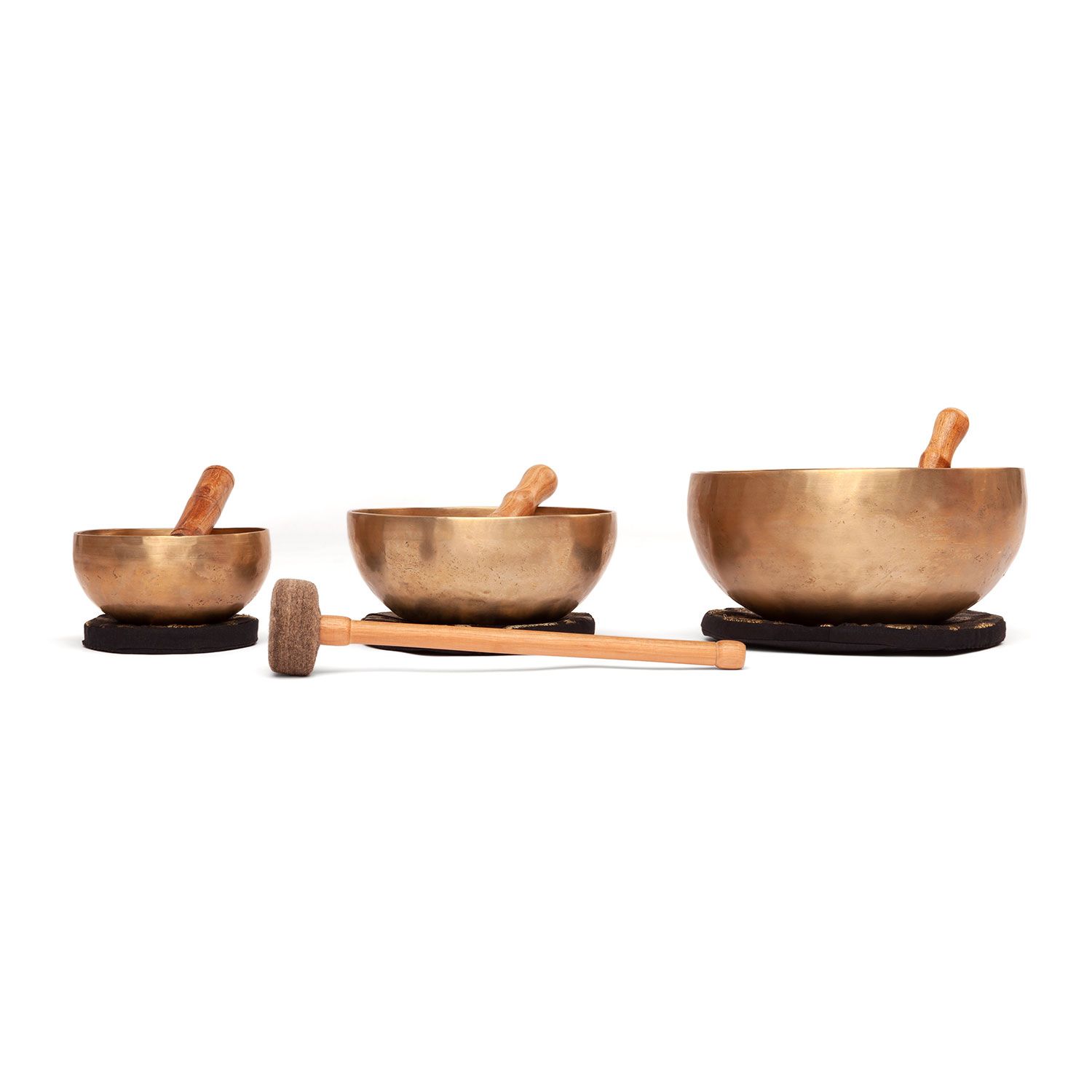 bodhi Klangschalen-3er-Set L: Klangschale M, L, XL