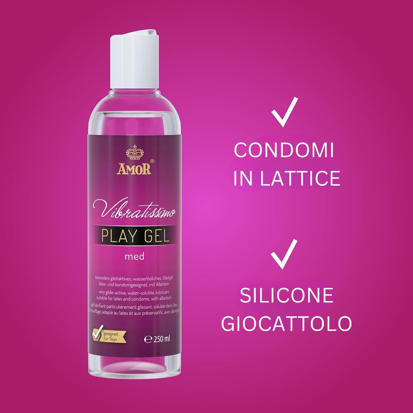Vibratissimo Play Gel med