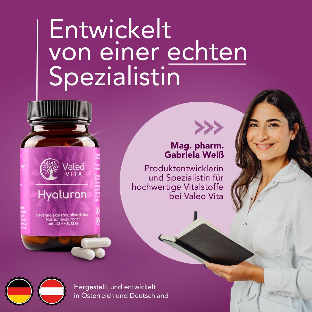 Valeo Vita™ Hyaluron hochdosiert