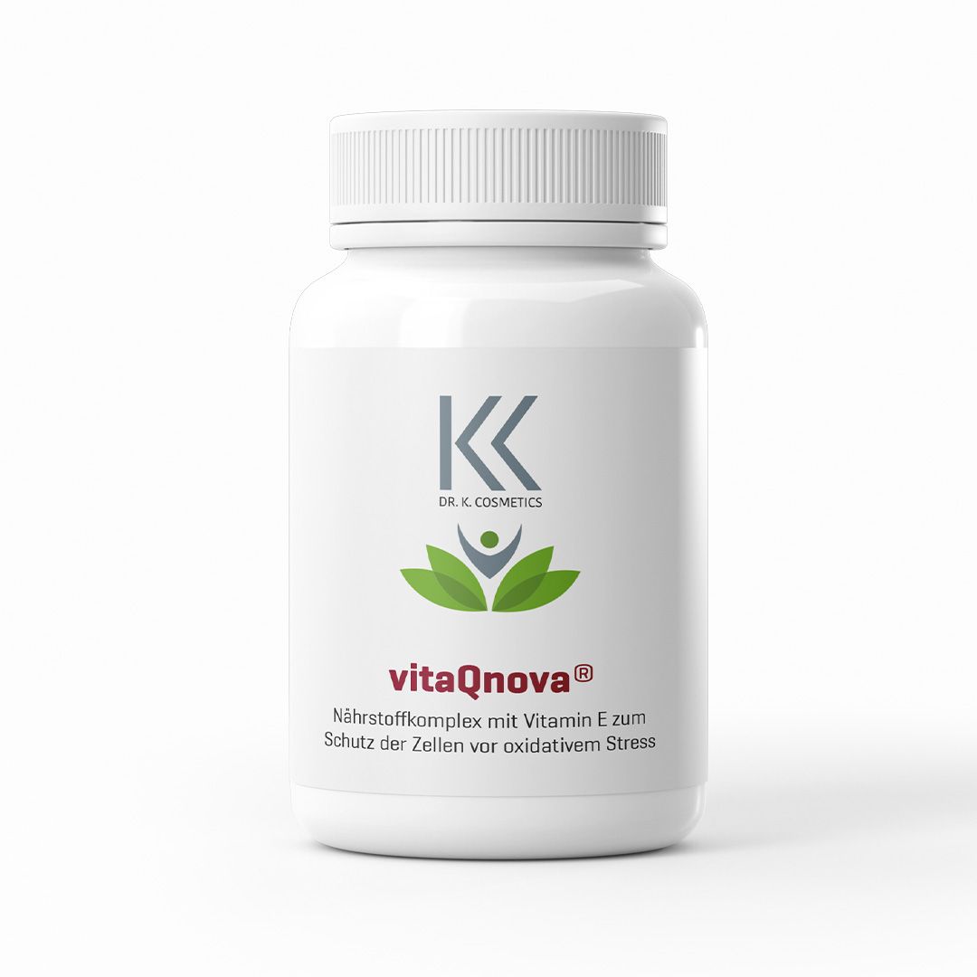Dr. K. Cosmetics vitaQnova® - 60 Kapseln Vitamin E + Coenzym Q10