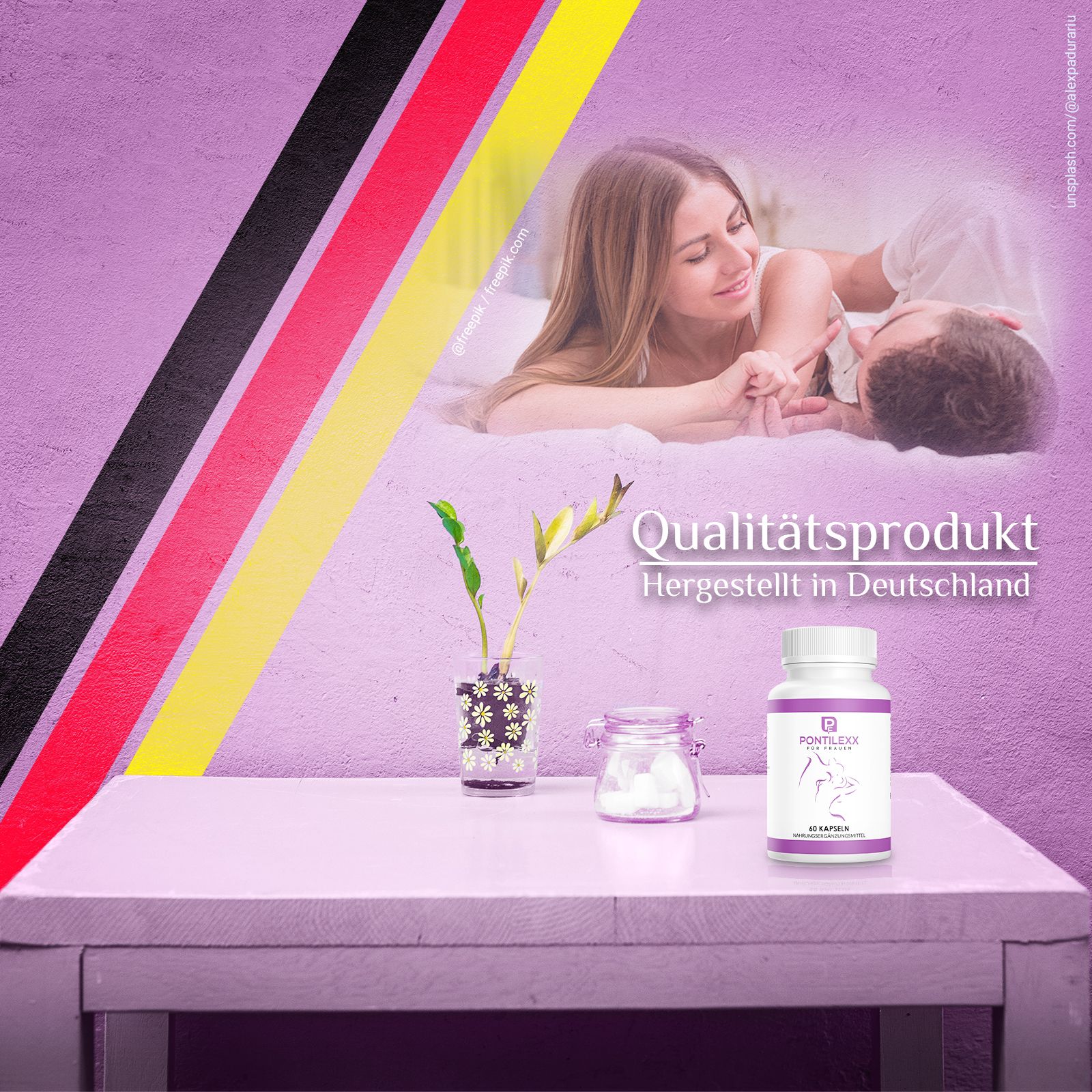 Pontilexx für Frauen | natürliches Nahrungsergänzungsmittel