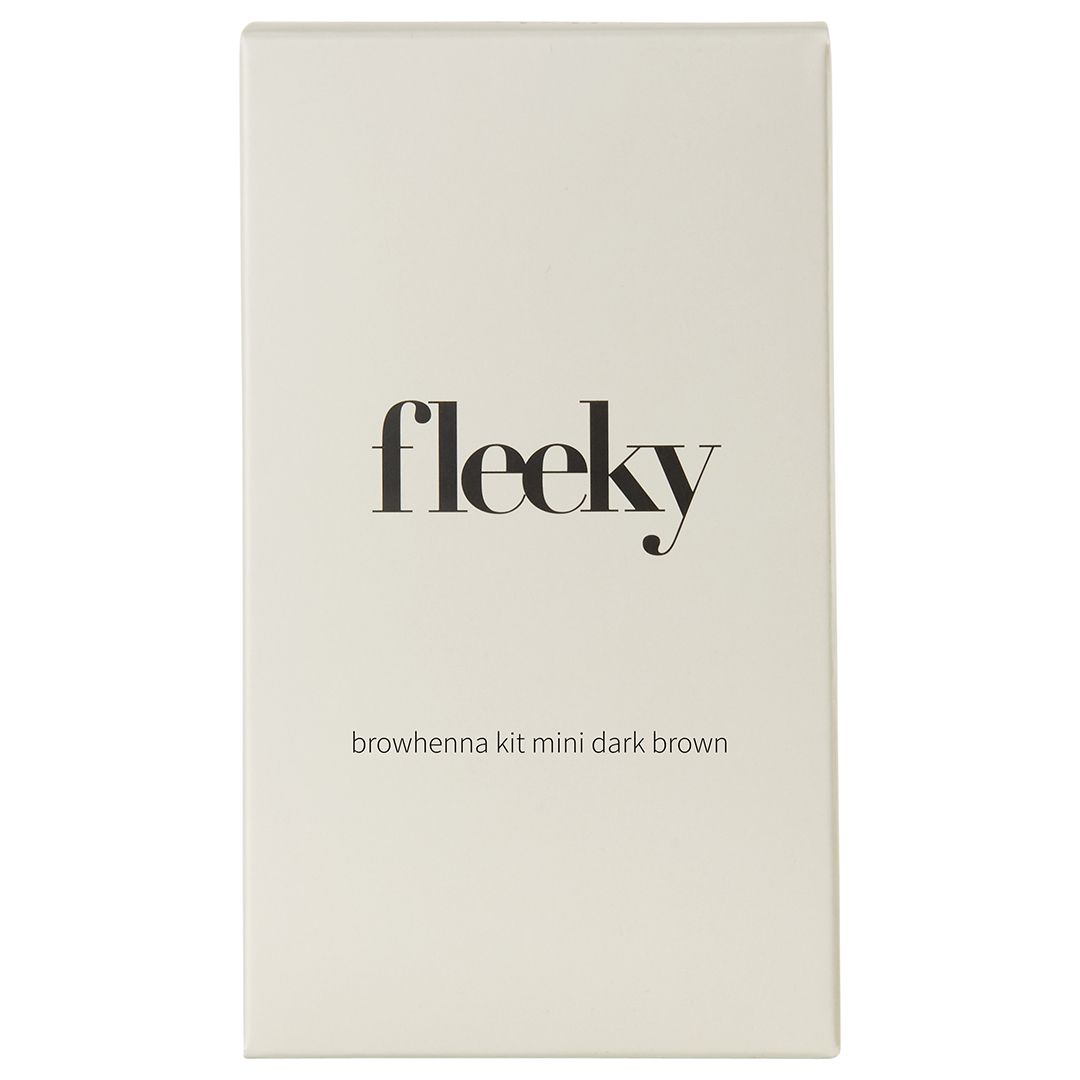 fleeky Browhenna Kit - Augenbrauen Haar- und Hautfärbeset