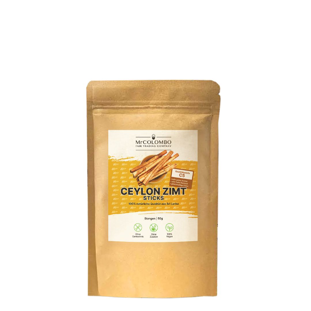 MrCOLOMBO Zimt Stangen C5 Qualität 50g 50 g
