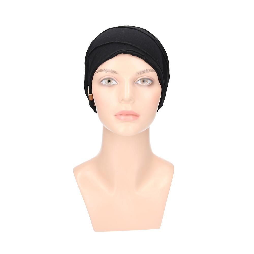 Beanie Inola von Turbane - designs by Lofty in Reliefschwarz