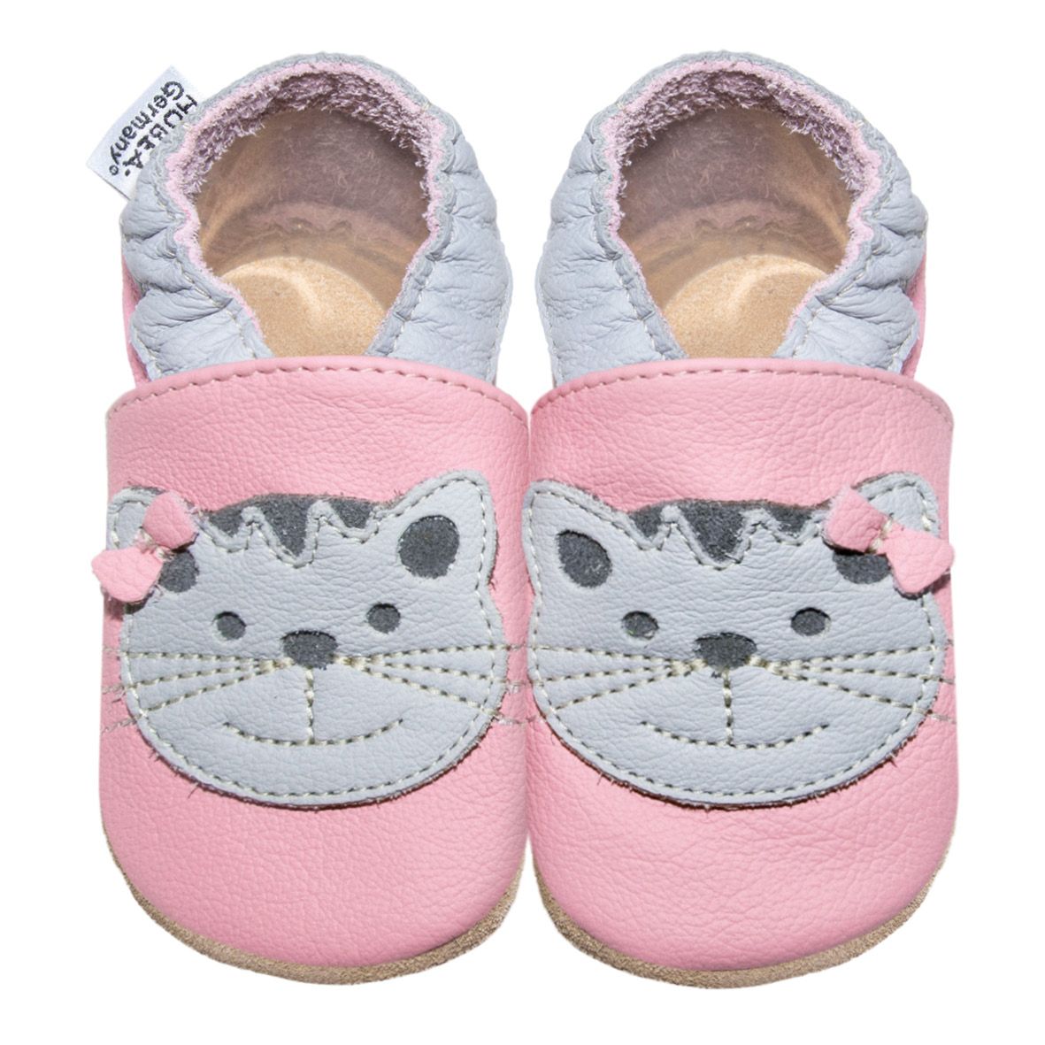 HOBEA-Germany Kinderschuhe Katze rosa