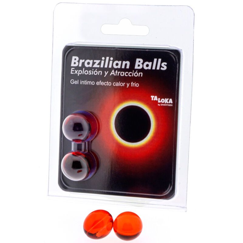 Taloka - 2 Brasilianische Kugeln mit wärmendem Effekten St