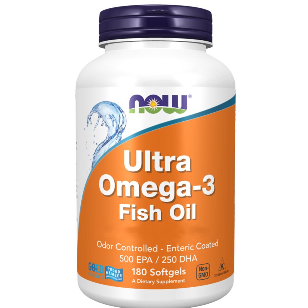 Now Foods, Ultra Omega-3, 500 EPA/250 DHA