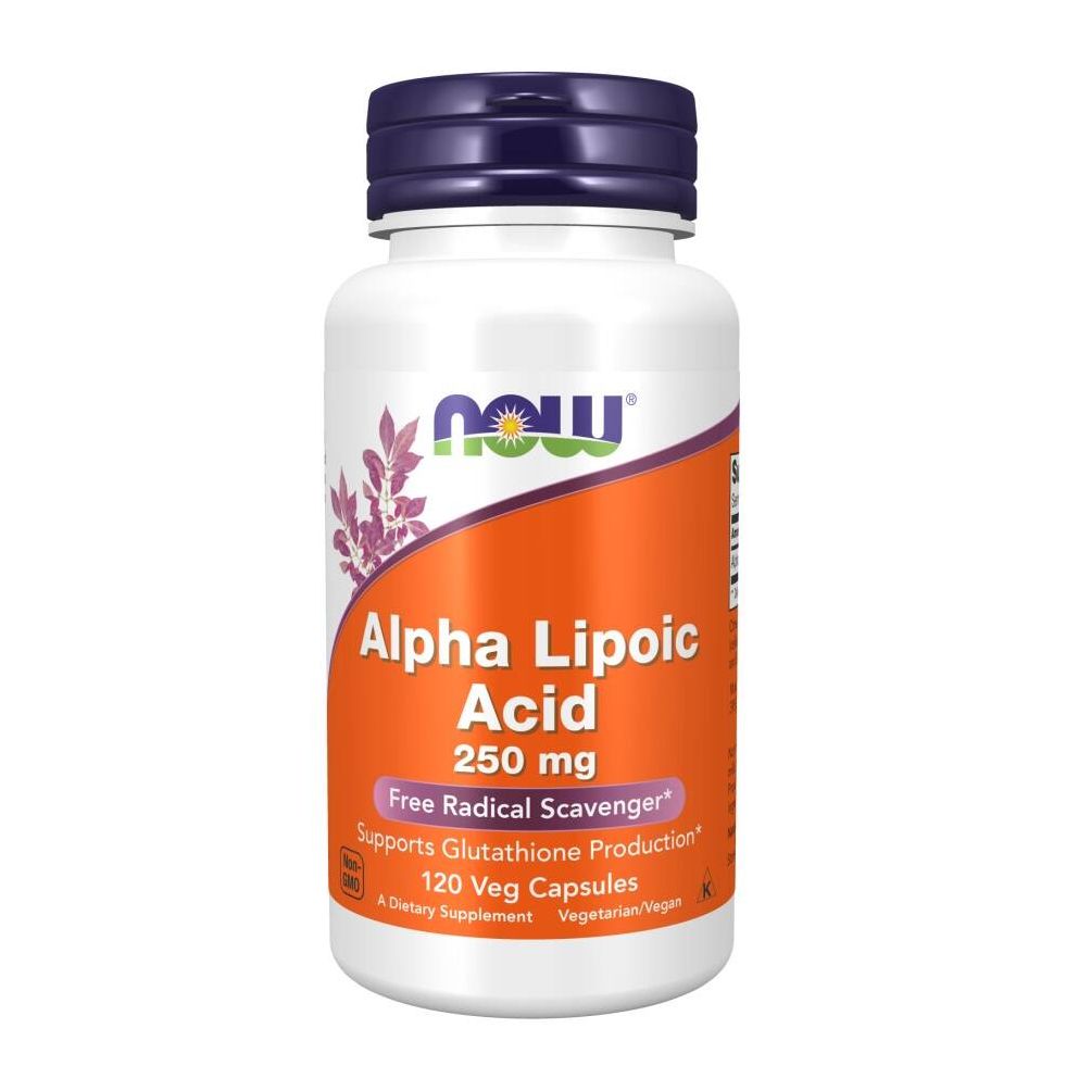 NOW FOODS Acido alfa lipoico 250 mg