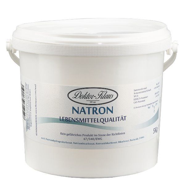 Doktor-Klaus Natron Lebensmittelqualität 5 kg