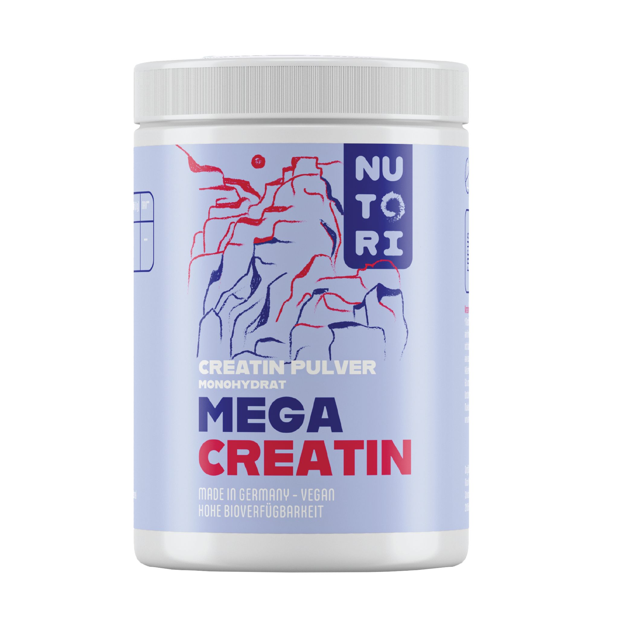Nutori - MEGA CREATIN PULVER