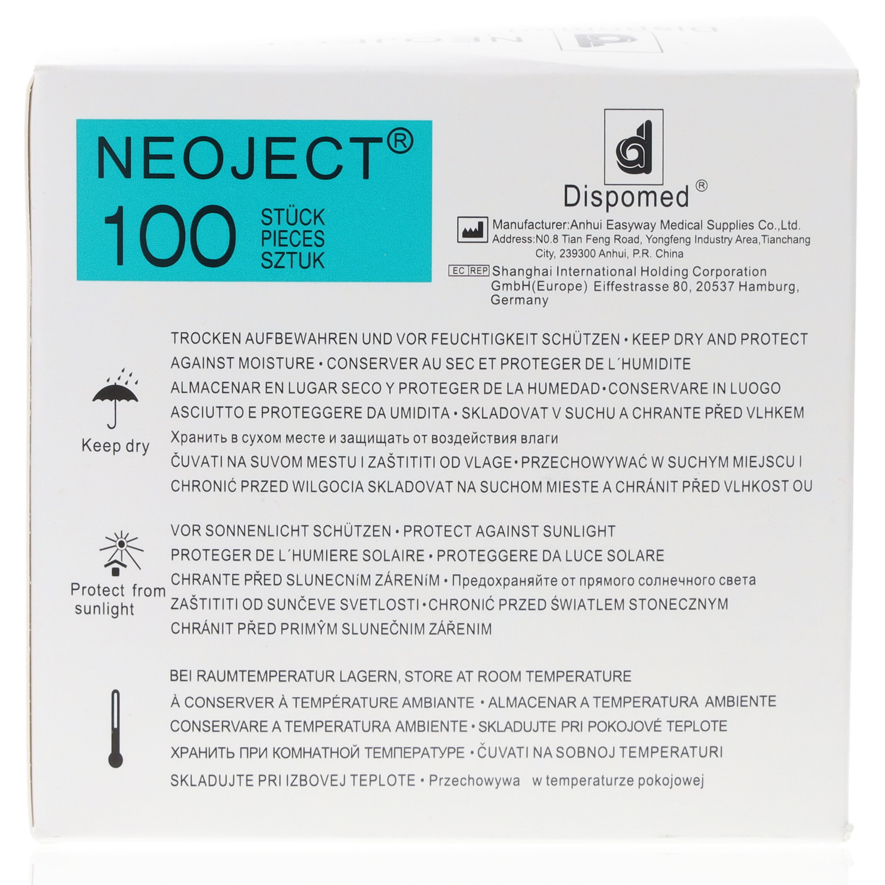 NEOJECT Kanüle Nr. 18 braun 26G 0,45 x 23mm