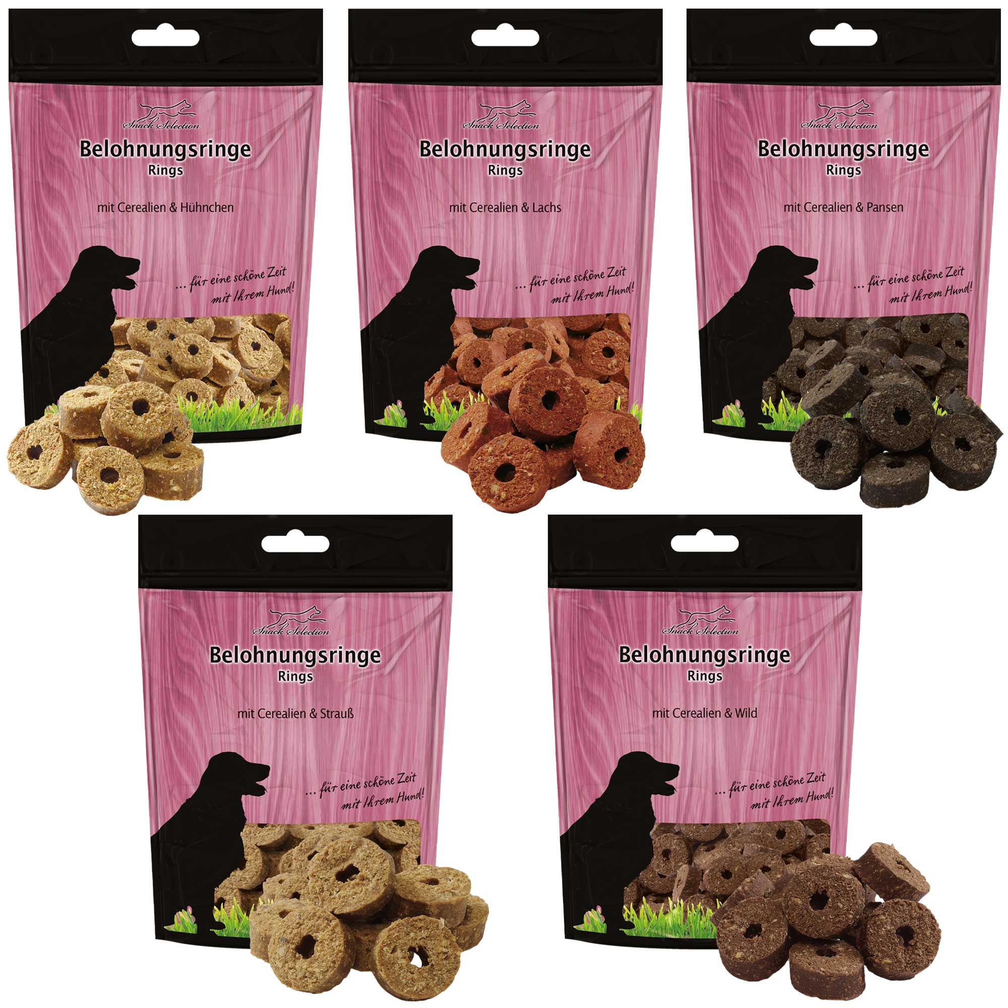 Schecker Hundesnack - Belohnungsringe Spar-Set