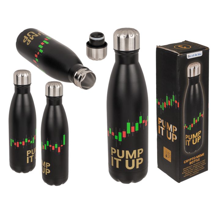 OOTB Trinkflasche Crypto, Pump it up
