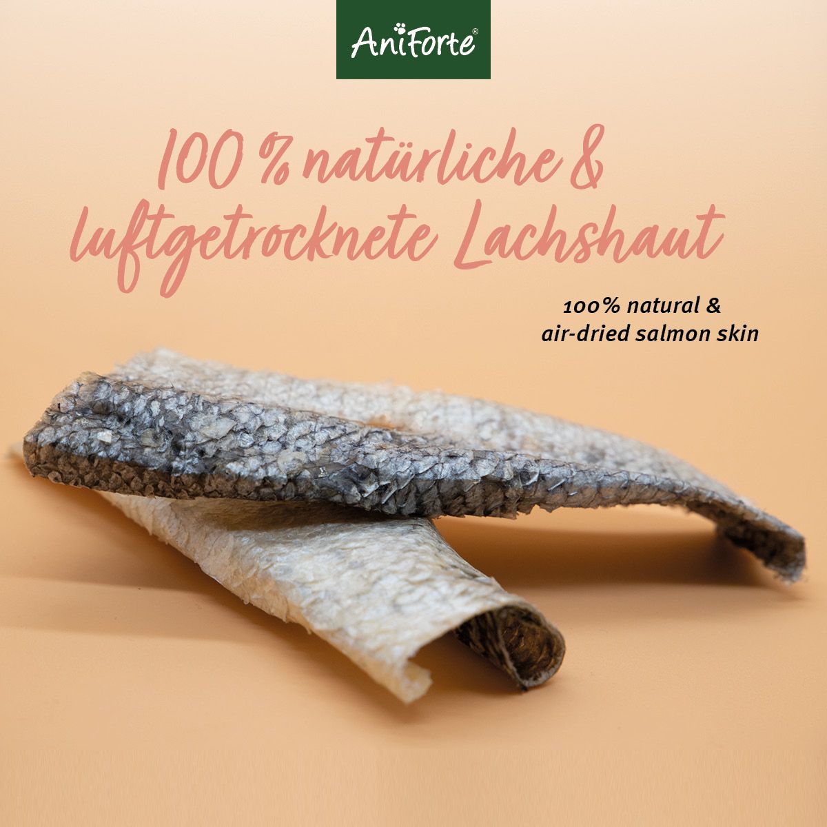 AniForte Lachshaut 50 g Futter