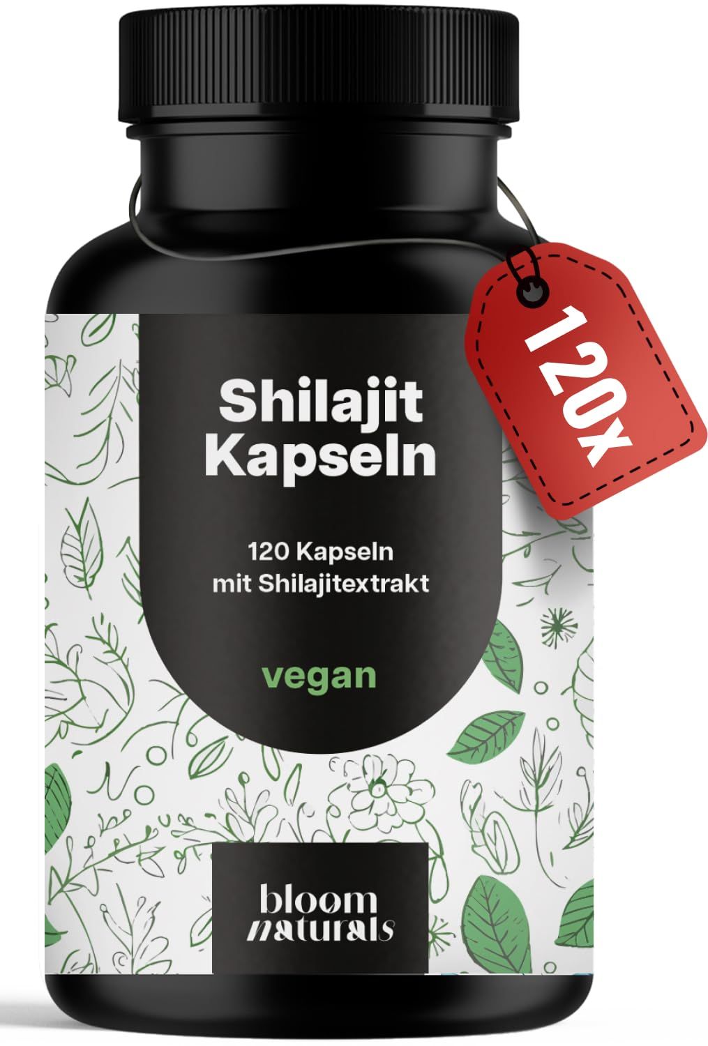 Bloom Naturals Shilajit Kapseln 95 g