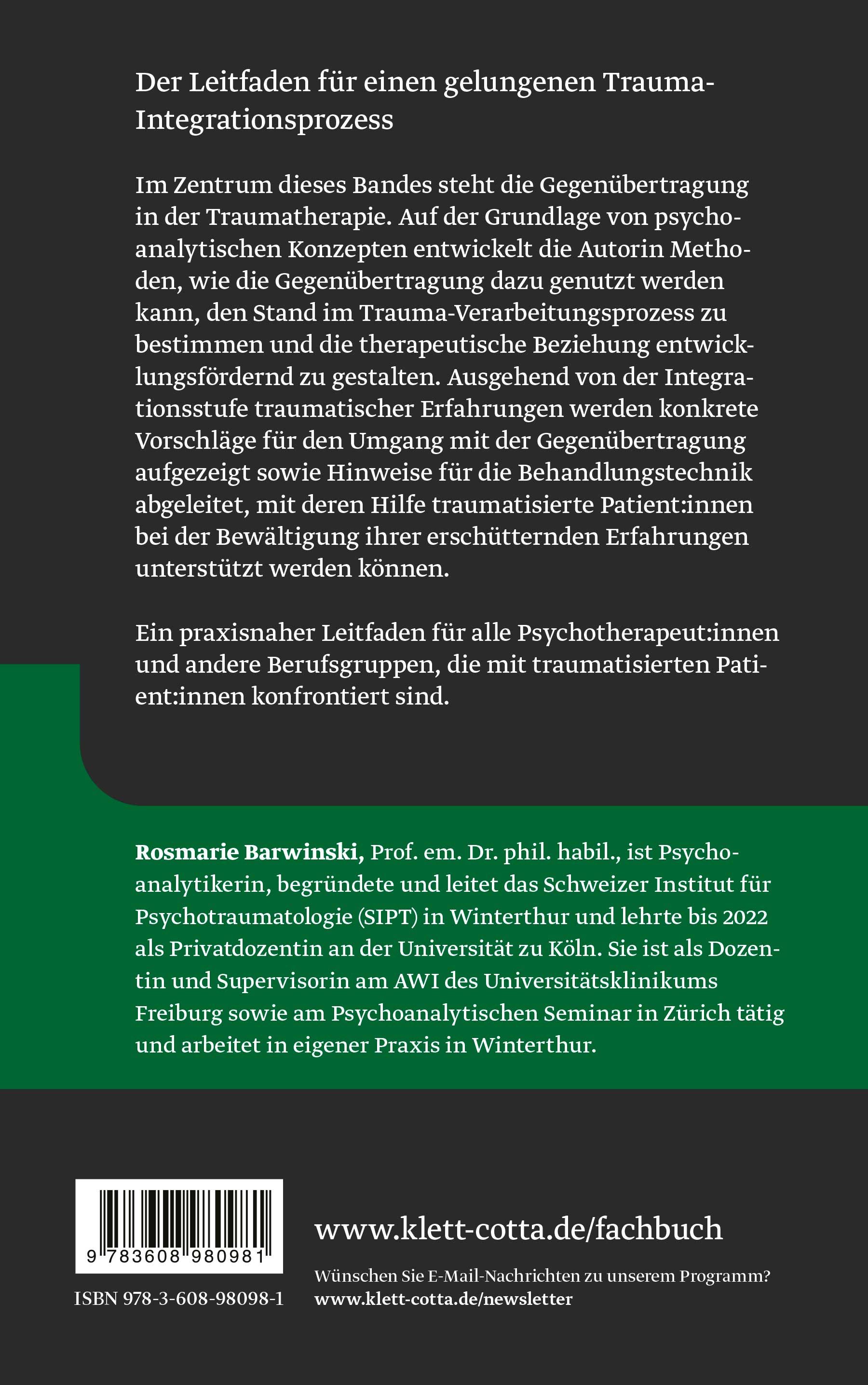 Trauma und Gegenübertragung