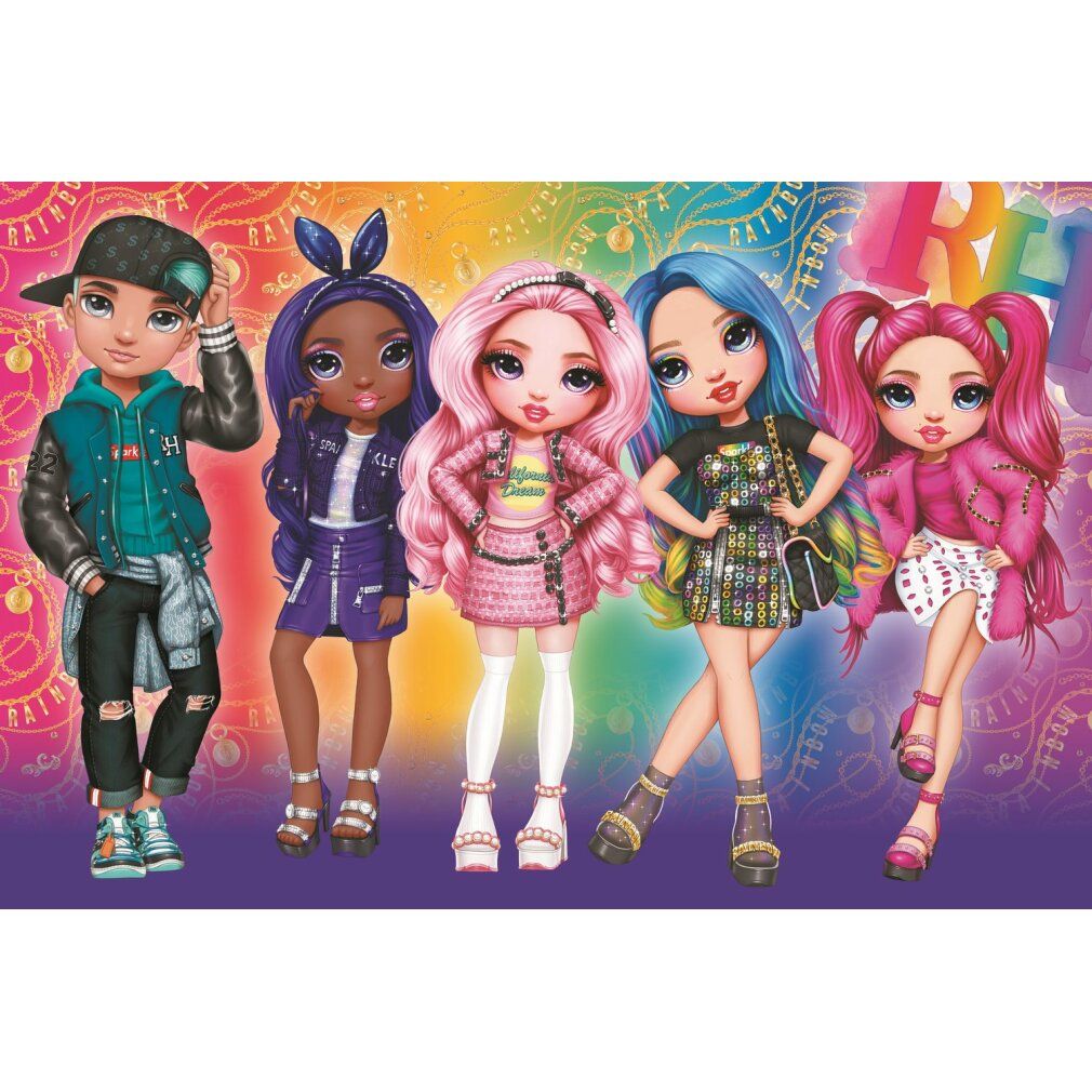 trefl Puzzle Super Shape xl Rainbow High: Style 104 Teile