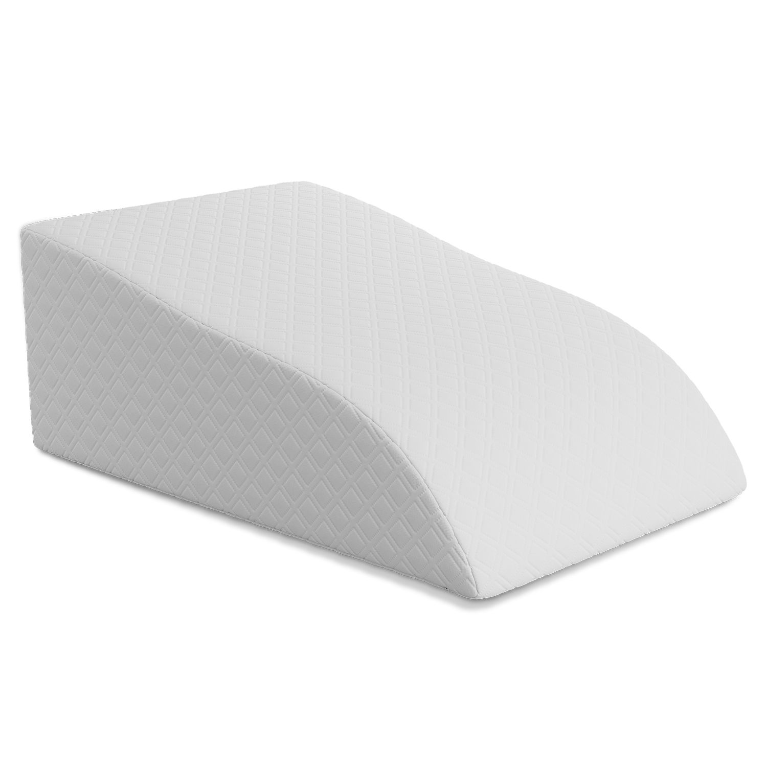 ELONEO Venenkissen Beinhochlagerungskissen aus Memory Foam mit abnehmbaren Bezug, 59x39x16 cm