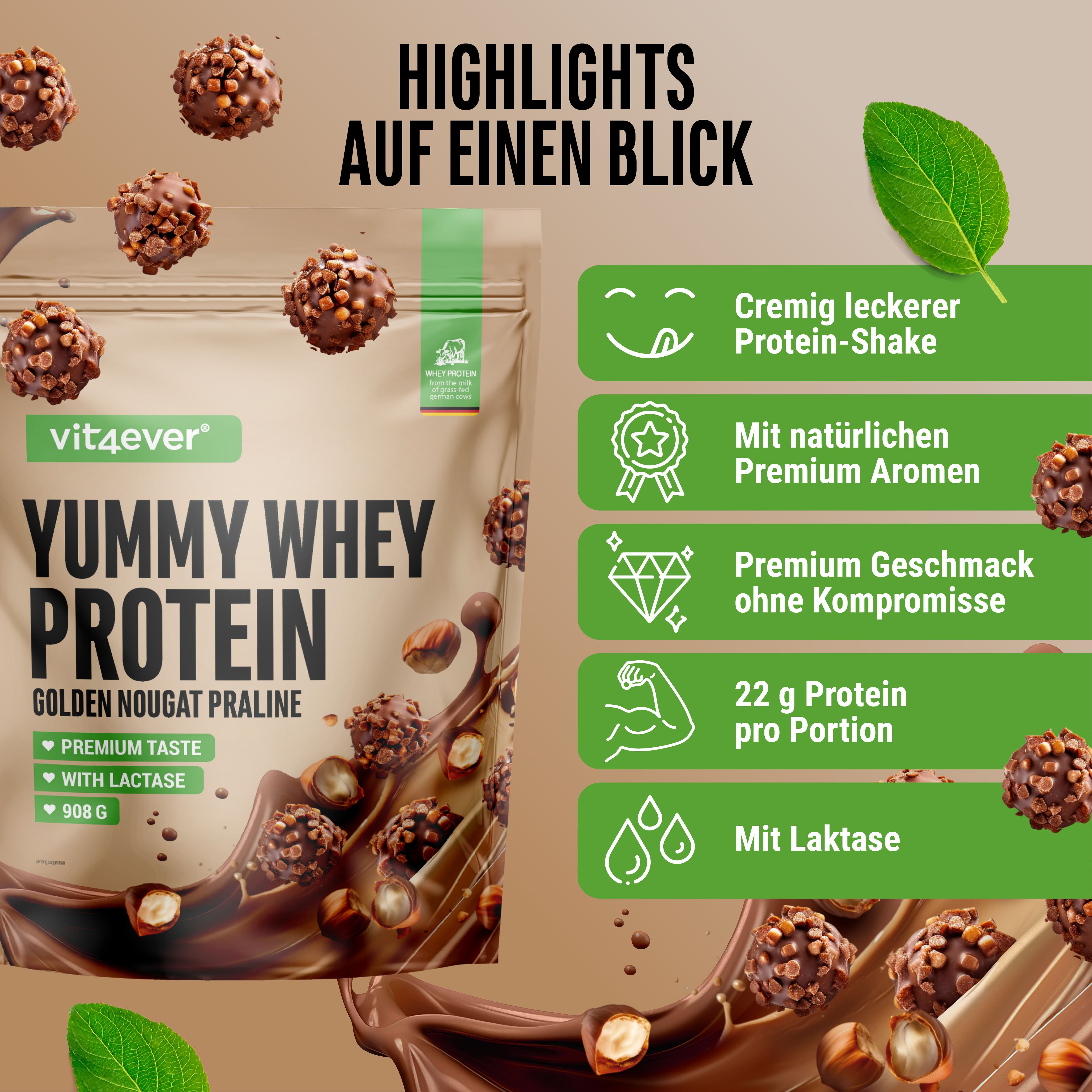 vit4ever Yummy Whey Protein