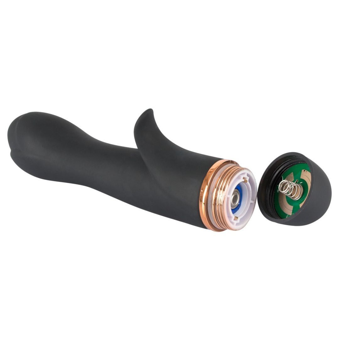 Rabbitvibrator "Bendy Tulip" mit Blatt-Klitorisreizer | 20 Vibrationsmodi | You2Toys