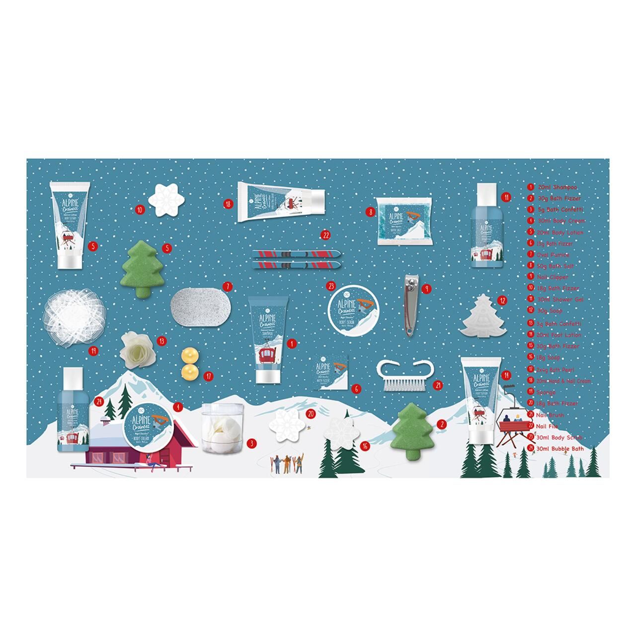 ACCENTRA, Adventskalender ALPINE COZINESS