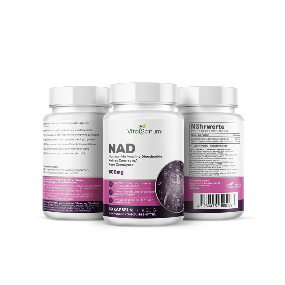 VitaSanum®- NAD (Nicotinamide Adenine Dinucleotide)