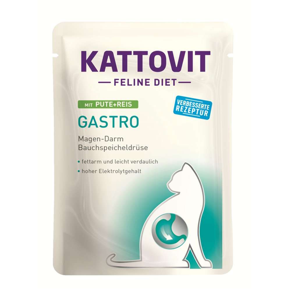 Kattovit - Feline Diet Pouchbeutel Gastro 2,16 kg