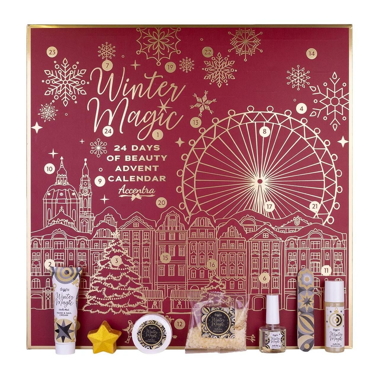 ACCENTRA, Adventskalender WINTER MAGIC BORDEAUX