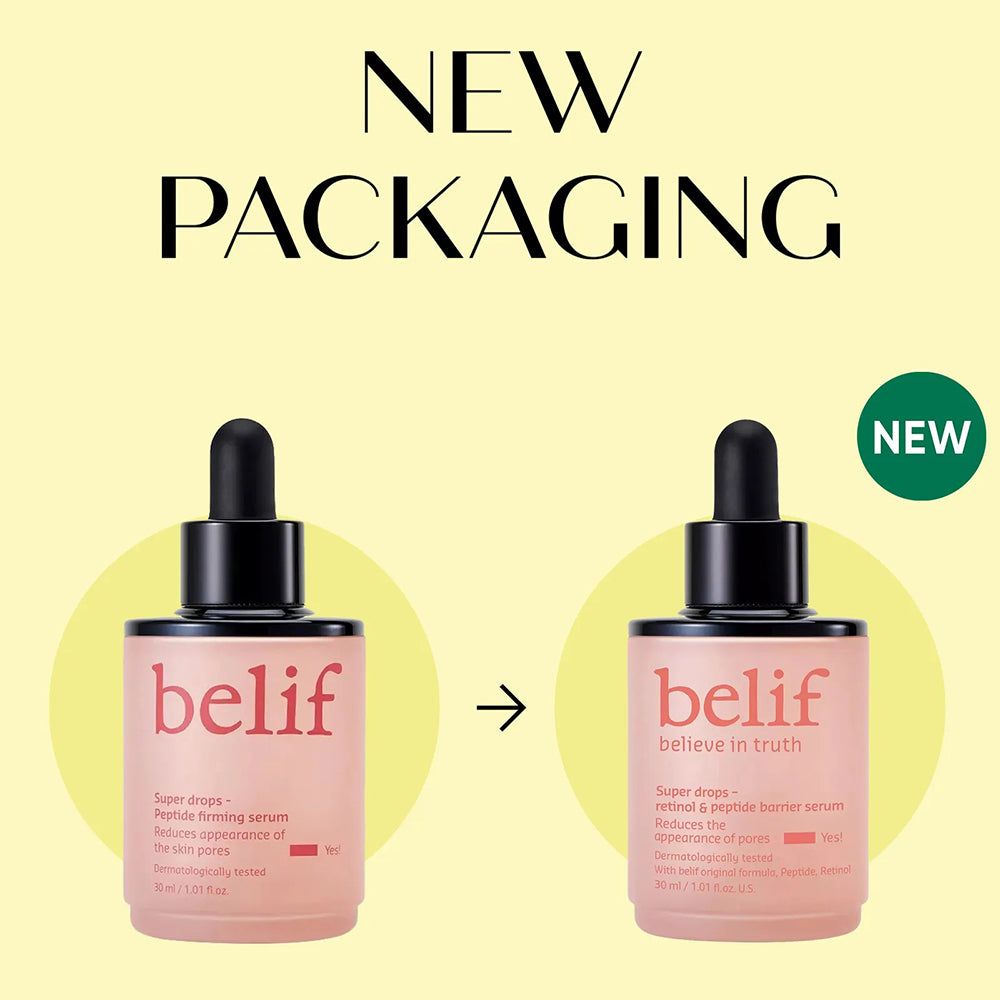 Zwei Fläschchen eines Serums mit Pipettenverschluss. Das rechte Fläschchen hat eine neue Verpackung.