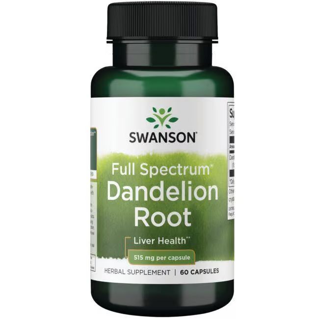 Swanson Löwenzahnwurzel 515 mg 60 Pc