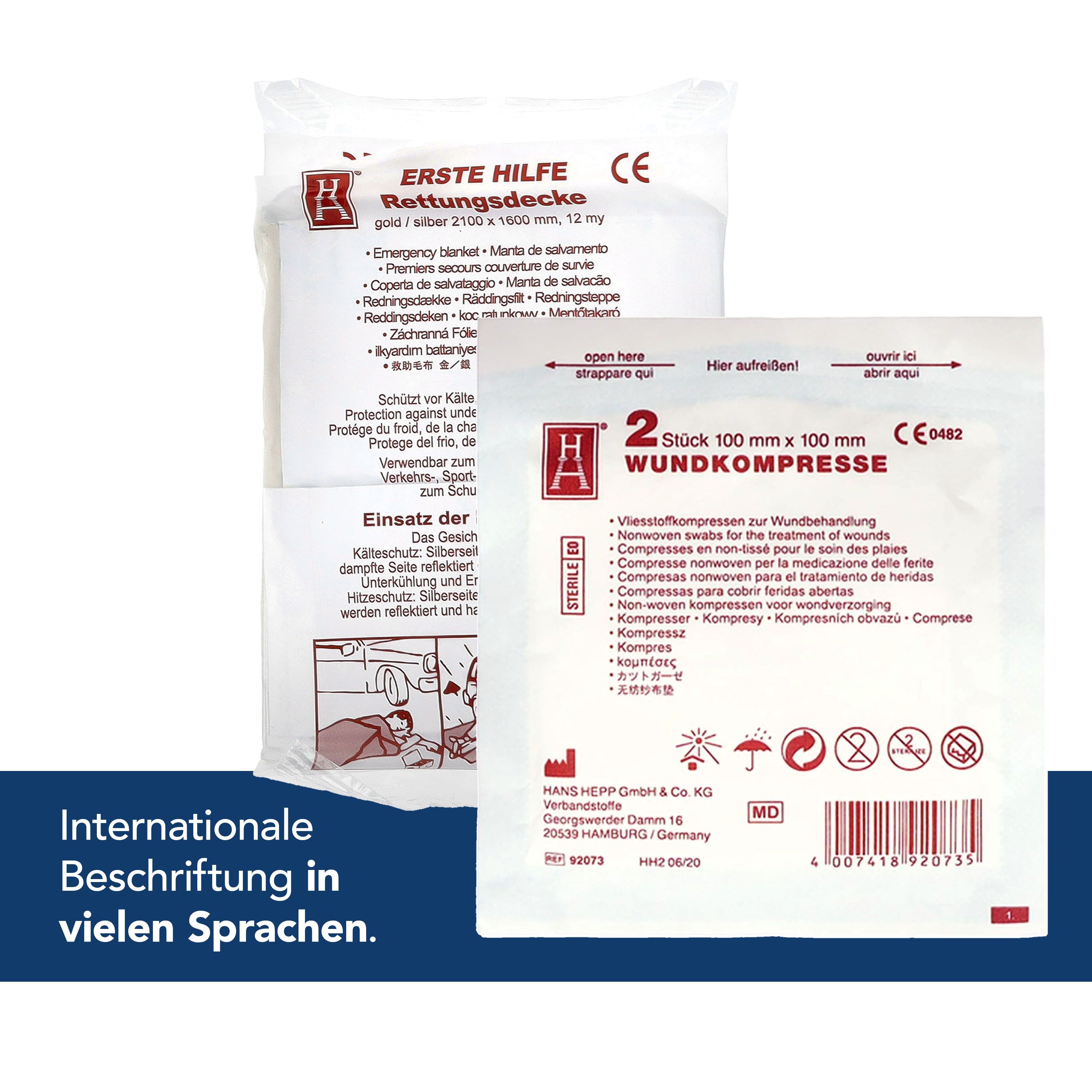 First Aid Only Erste-Hilfe Nachfüllpack für Betriebe und Baustellen gemäß ASR, Inhalt nach DIN13 169