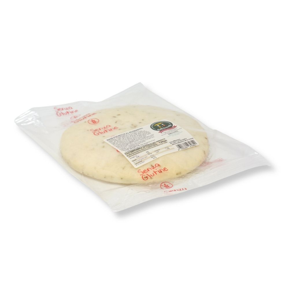 Base focaccia rosmarino Senza glutine - Belli Freschi